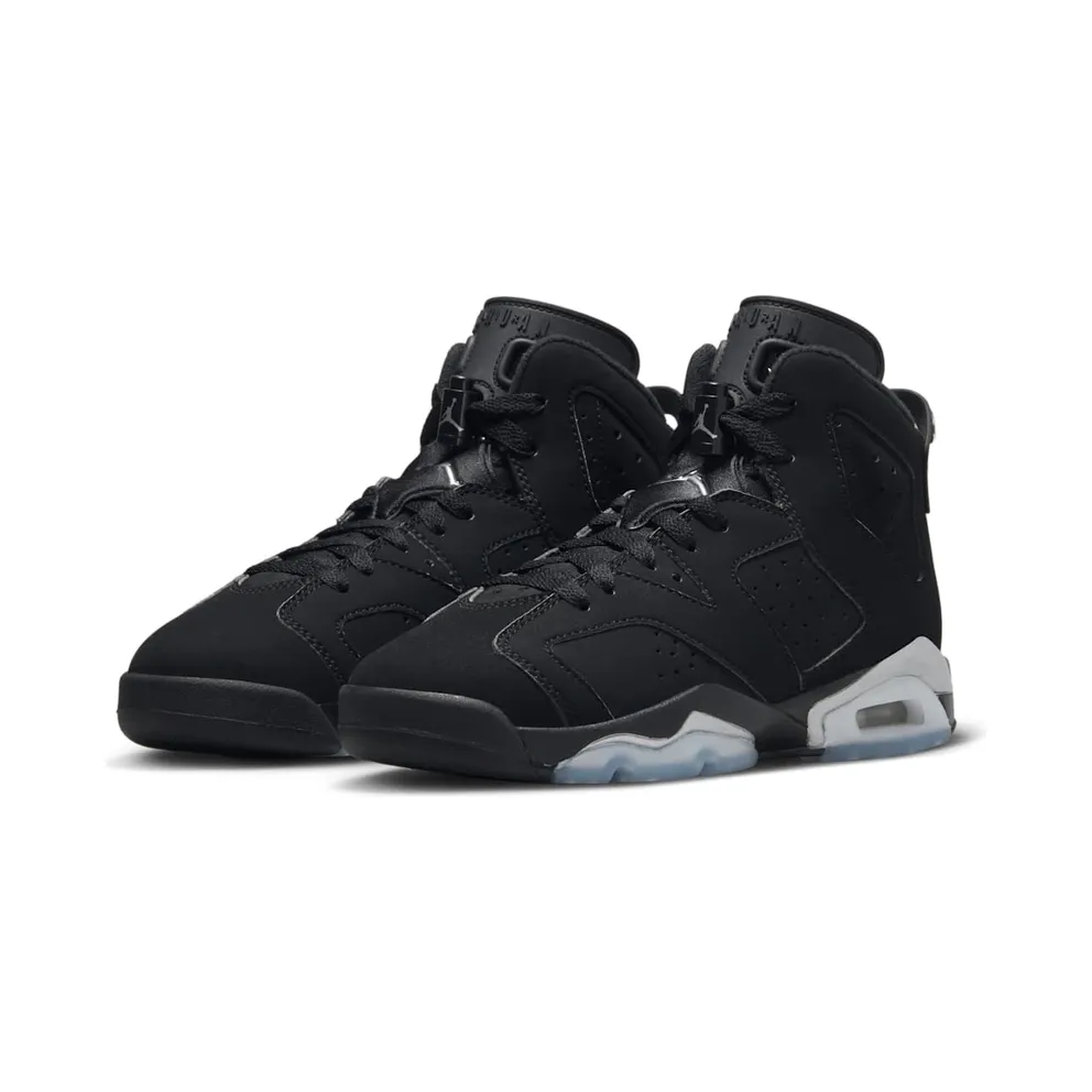 Air Jordan 6 Retro Black/Black/Metallic Silver (DX2835-001)