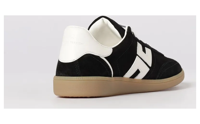 Elisabetta Franchi Suede Sneakers Black (SA61G61E2314) (2)