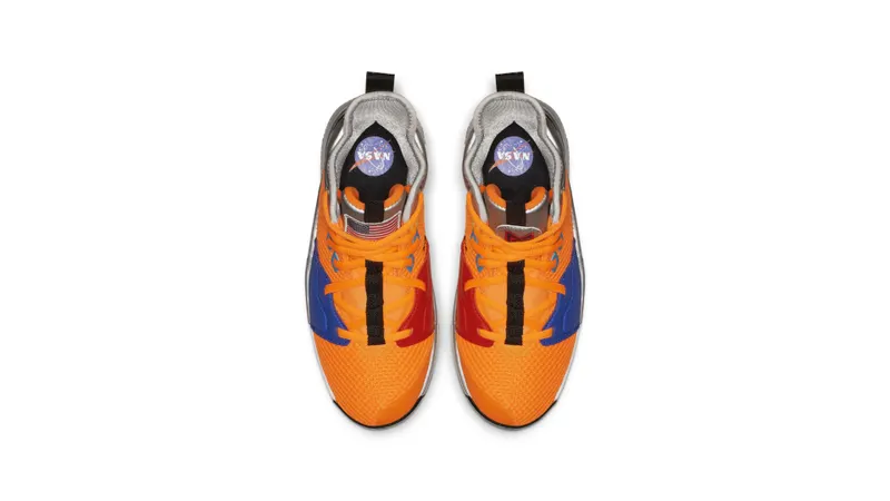 Nike PG 3 NASA (GS) Total Orange/Black-Metallic Silver (CI8973-800)