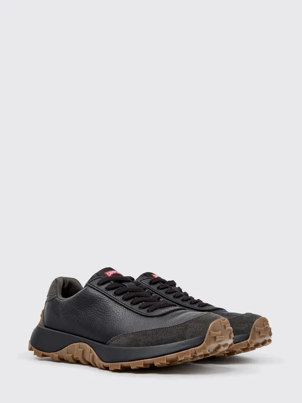 Camper Drift Trail Grained Leather with Vibram Sole Black (K100928-025DRIFTTRAIL0)