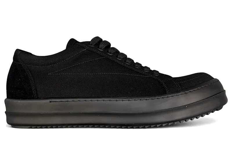 Rick Owens DRKSHDW Vintage Sneaks Temple Penta Black (DU01F4821-DOLVT3-999)