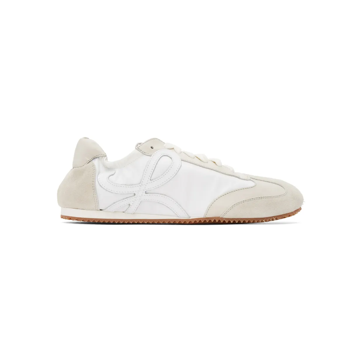 Loewe White & Off-White Ballet Runner Sneakers (M816282X01)