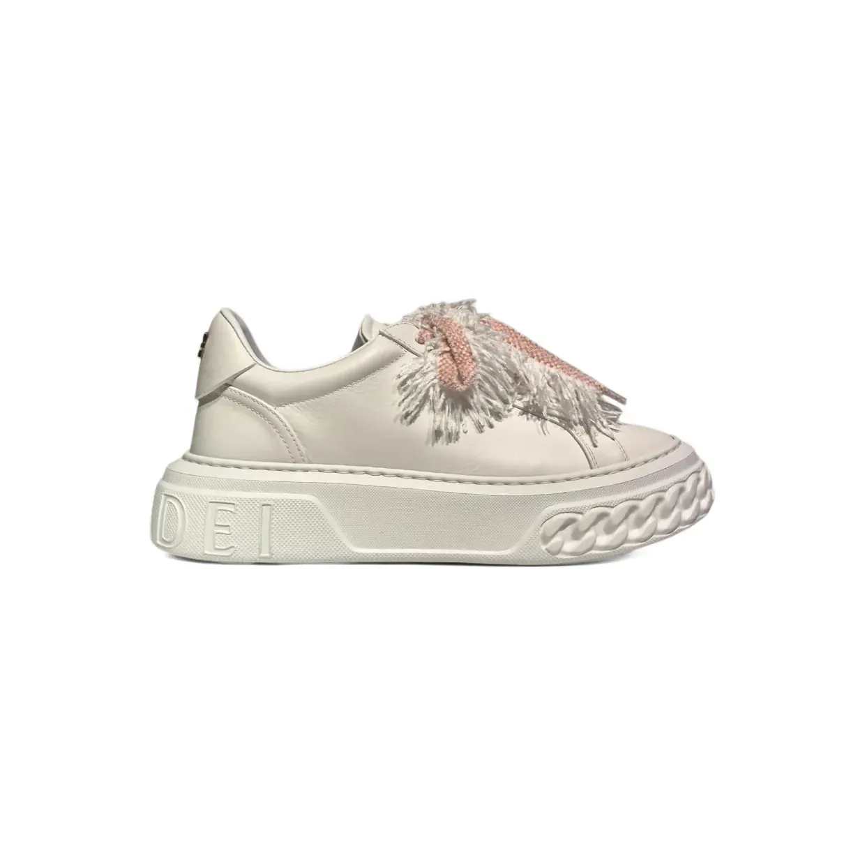 Casadei met plateauzool en franje “White” (2X096B0201C2984)