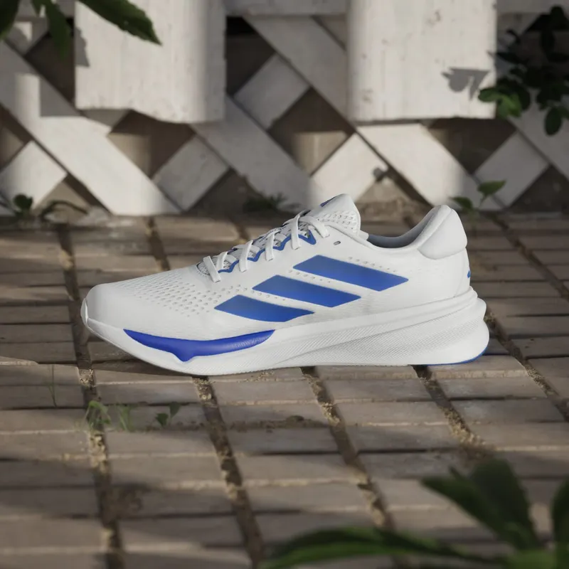 Adidas Supernova Stride 2 Running Shoes Cloud White / Lucid Blue / Grey One (JR0223)