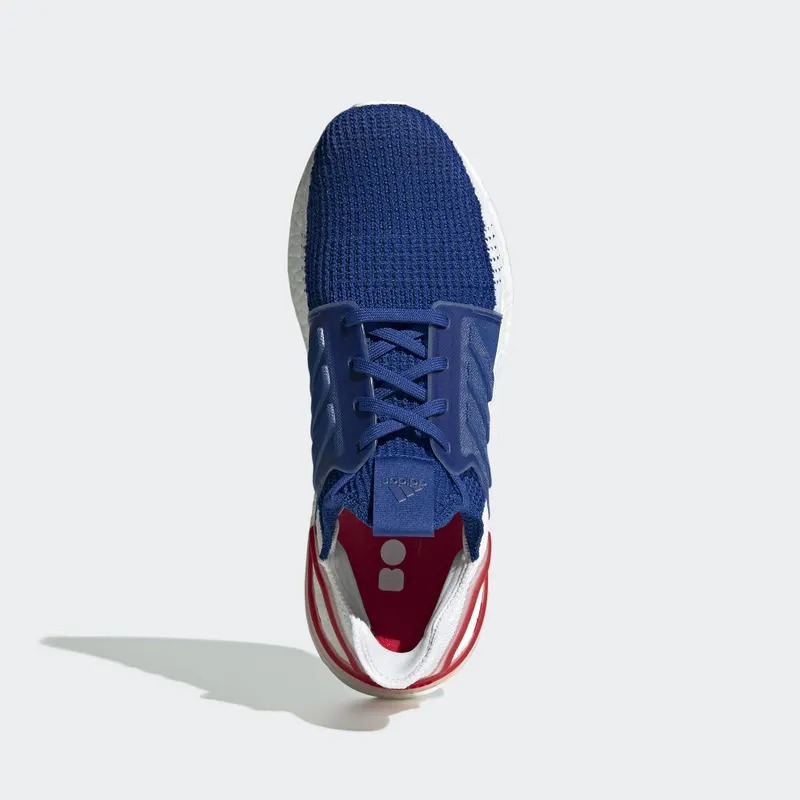adidas Ultra Boost 19 White Blue Cloud White/Blue (EF1340)