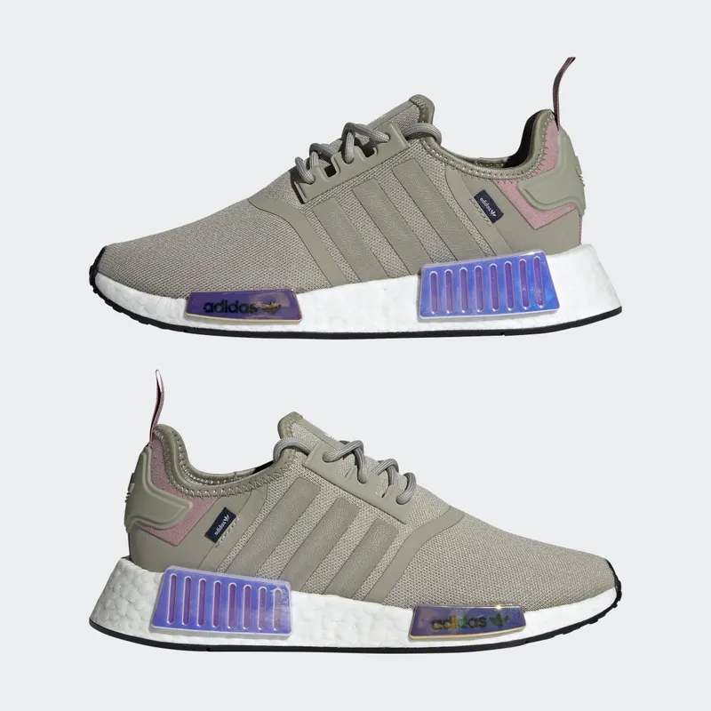 Adidas NMD_R1 Feather Grey / Feather Grey / Violet Tone (GY8538)