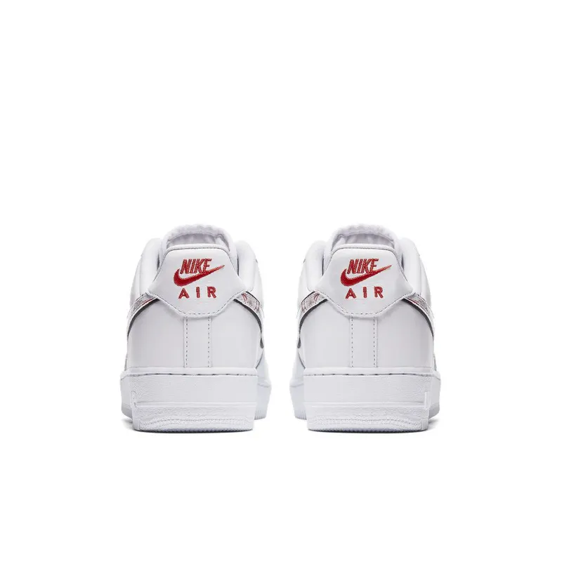 Nike Air Force 1 Low Lunar New Year (2018) White/White-Habanero Red (AO9381-100)