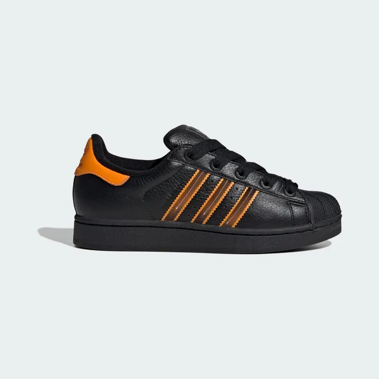 Adidas Superstar II Core Black / Crew Orange / Semi Impact Orange (JQ6469)