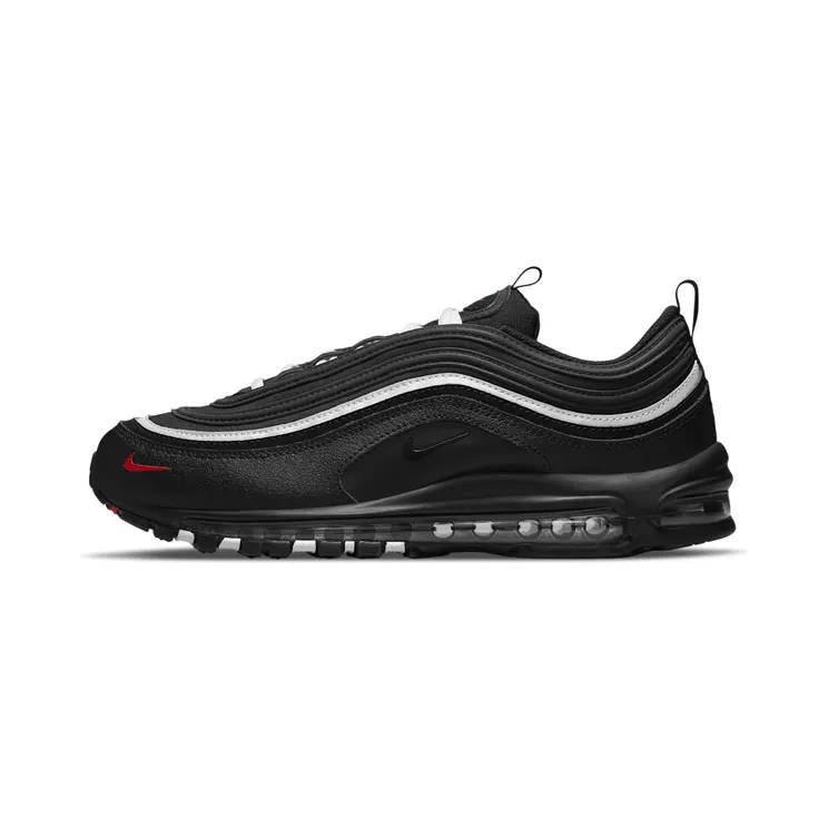 Nike Air Max 97 “Black / Sport Red / White” (DH1083-001)