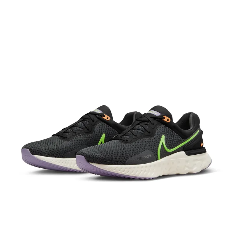 Nike React Miler 3 Anthracite Ghost Green Lavender (DD0490-005)