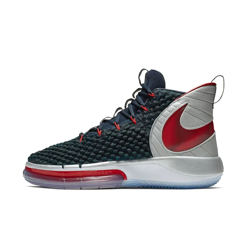 Nike Alphadunk Dunk Of Death Metallic Silver/Hyper Royal-Red Orbit (BQ5401-003)