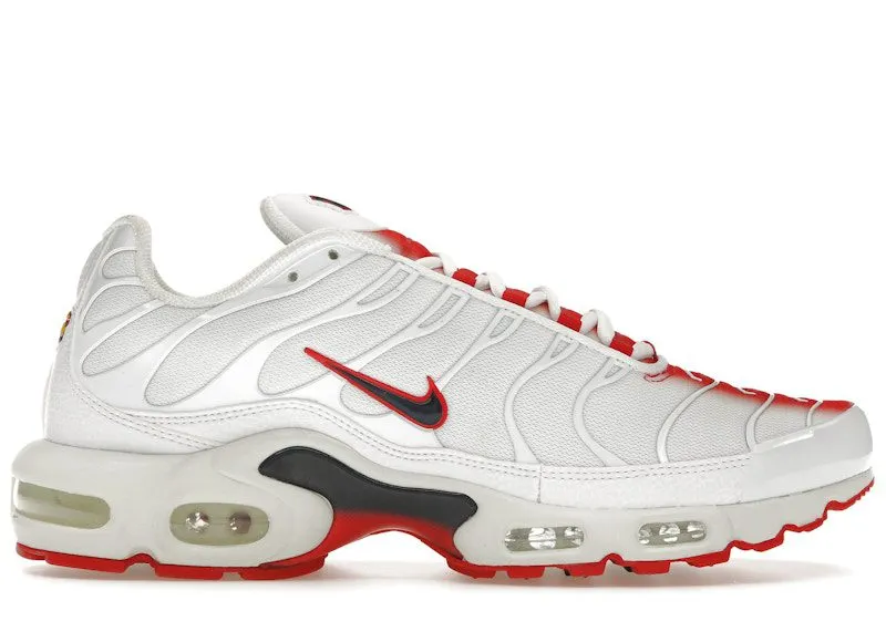 Nike Air Max Plus White University Red (FN3410-100)