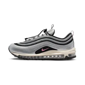 Nike Air Max 97 “Black / Metallic Silver / Light Orewood Brown / Desert Berry” (FD0800-001)