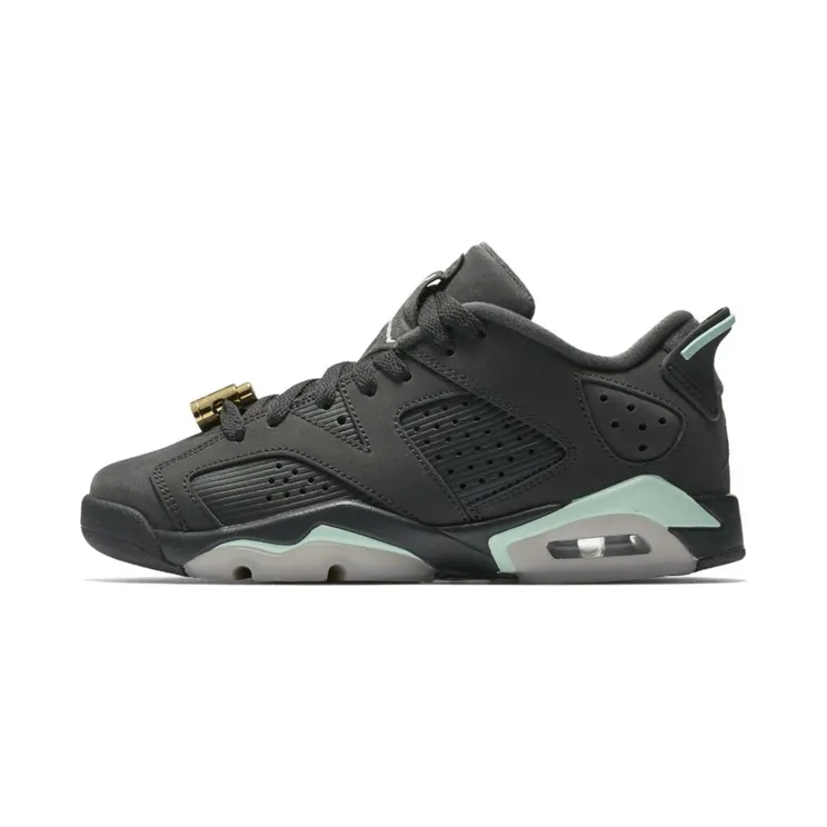 Air Jordan 6 Retro Low GS Mint Foam Anthracite (768878-015)