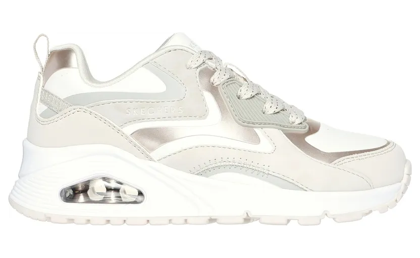 Skechers UNO Gen1 – Color Surge Sneaker Natuurlijk
