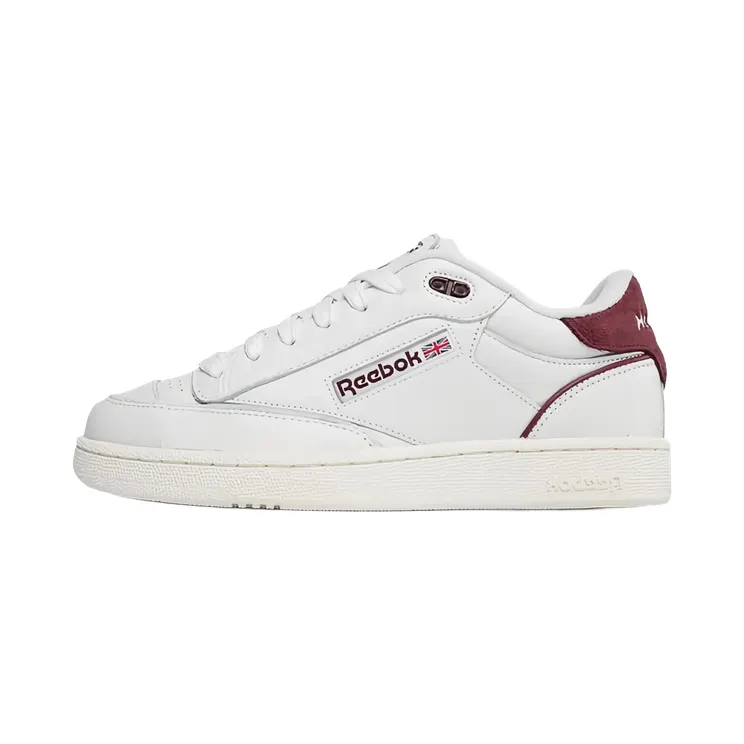 Reebok Club C Bulc “White Classic Burgundy” (ID6803)