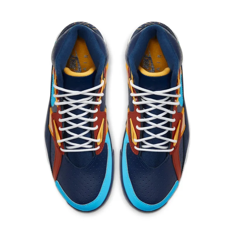 Nike Air Trainer SC High LA Rams Navy/Aqua-Brown-Yellow (CW6023-400)