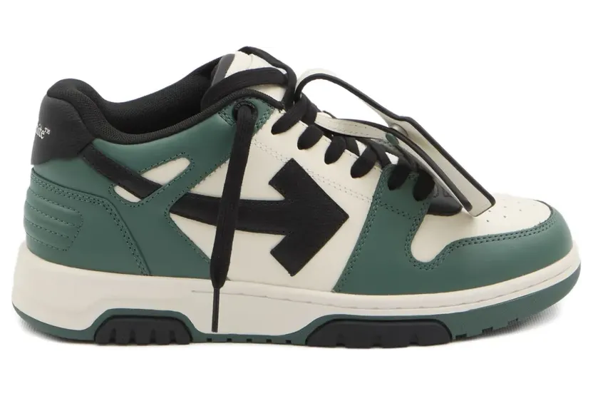 Off-White Out of Office “Green” (OMIA189F25LEA003)