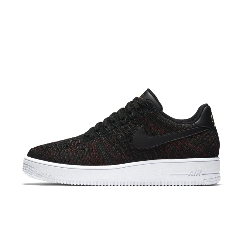 Nike Air Force 1 Ultra Flyknit Low Black Metallic Gold Black/Black-Metallic Gold (817419-005)
