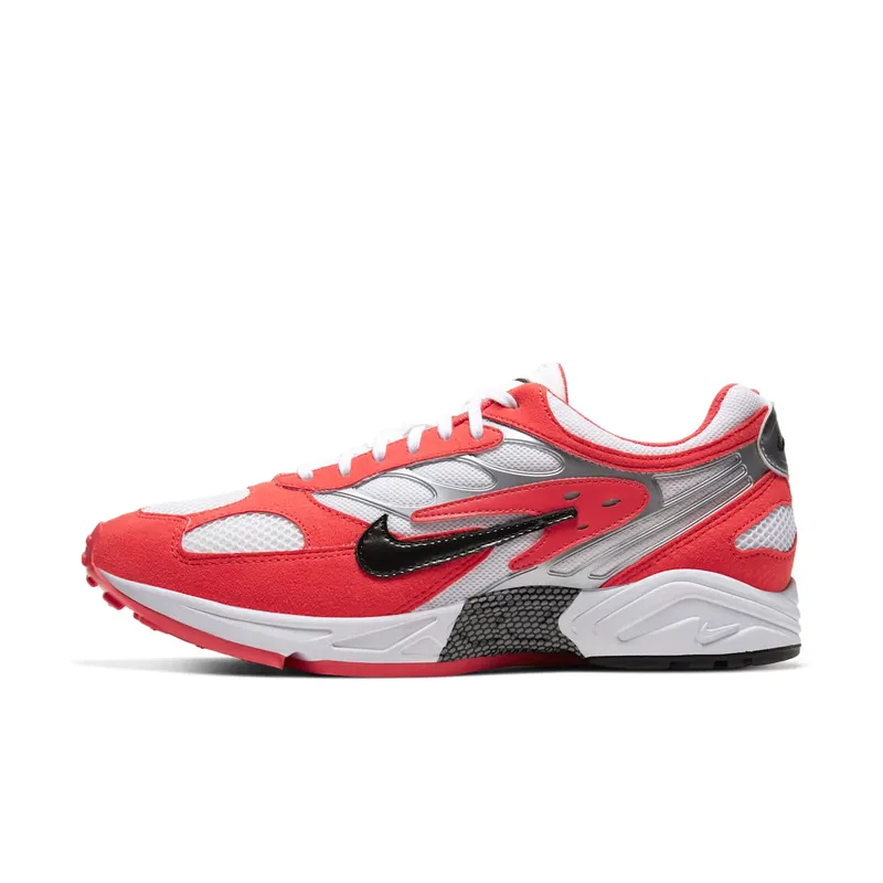 Nike  Air Ghost Racer Track Red Habanero Red/White/Metallic Silver (AT5410-601)