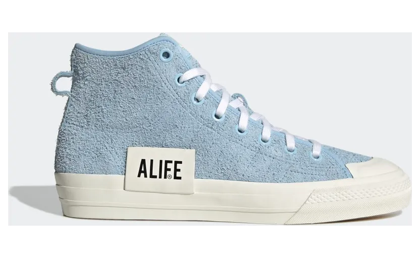 adidas Nizza Hi Alife Schuh Clear Sky / Clear Sky / Off White (GW5325)