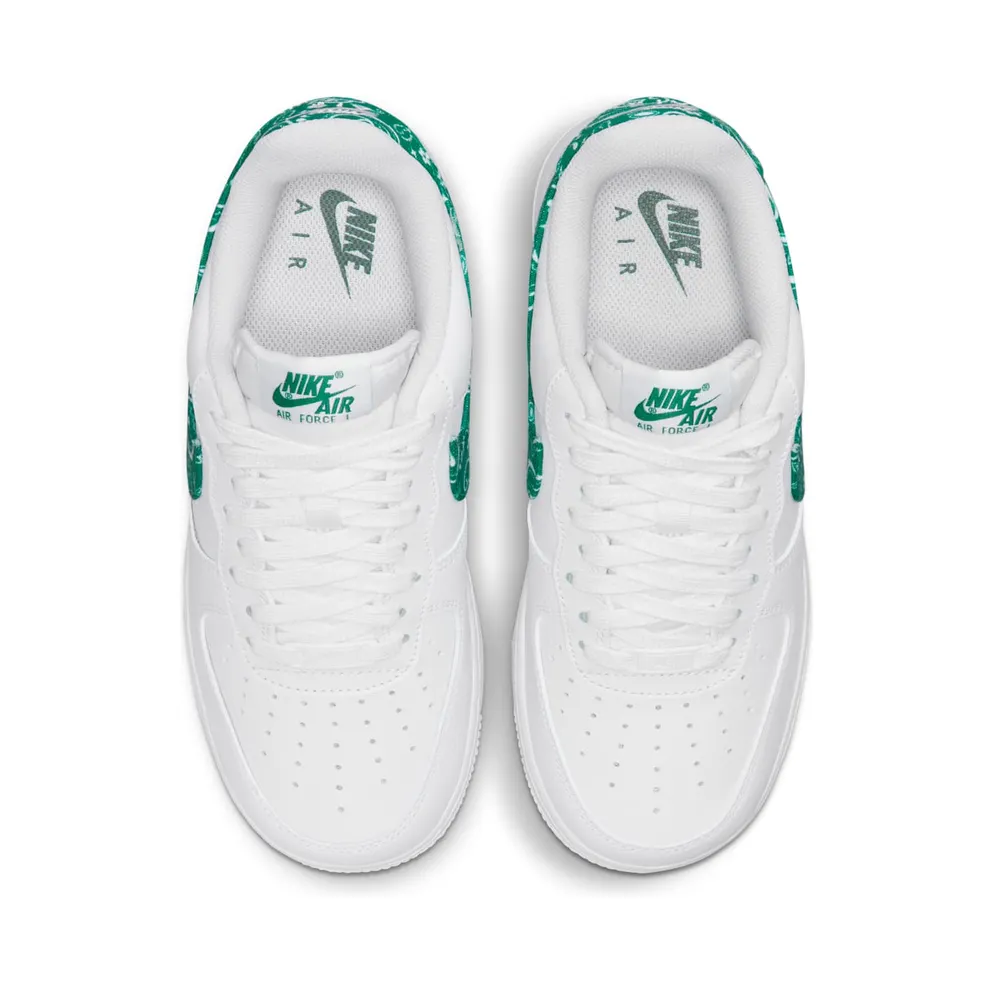 Nike Air Force 1 Low ’07 Essential White Green Paisley (W) (DH4406-102)