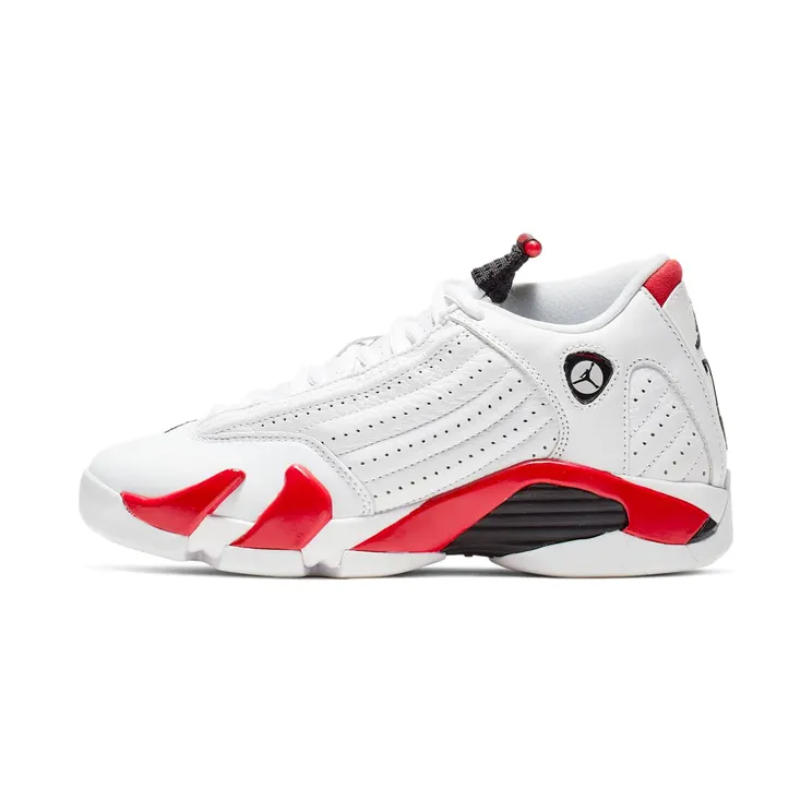 Air Jordan 14 Retro GS White Varsity Red (487524-100)