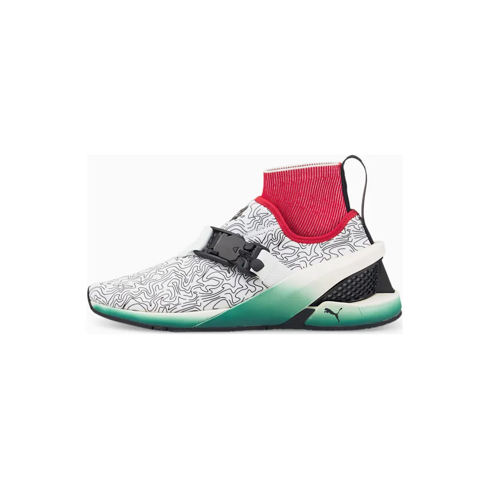 Puma Ferrari IONF POOL Shoes White/Green (307112-01)