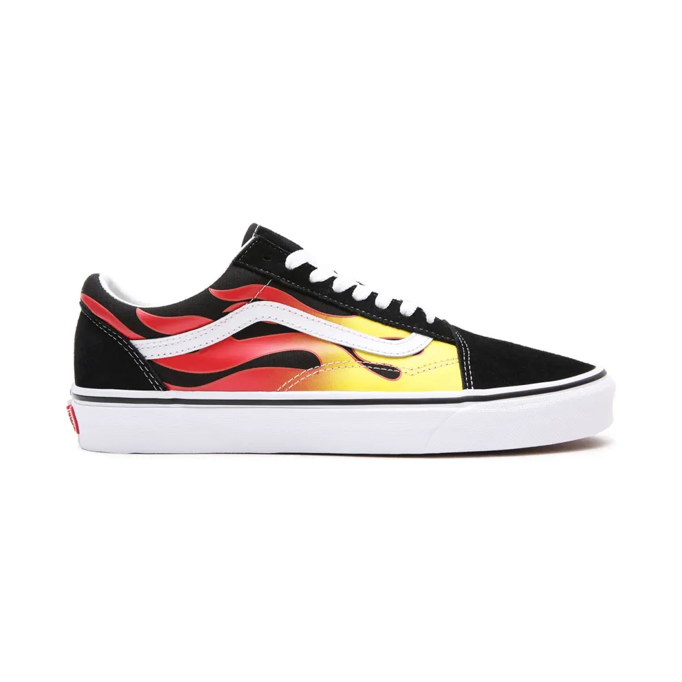 Vans Old Skool Flame (2017) Black/True White (VN0A38G1PHN)