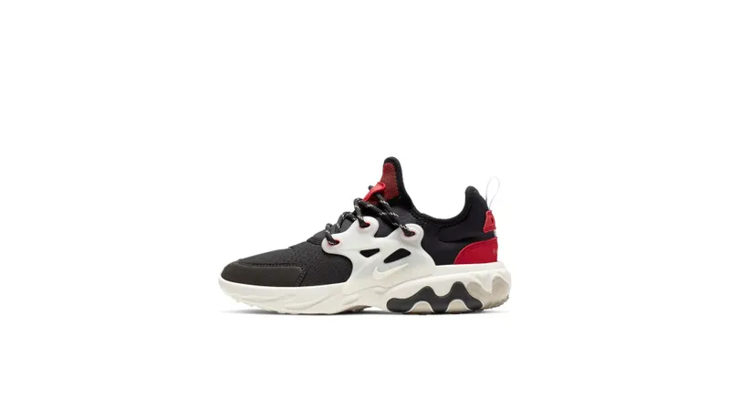 Nike React Presto Black Phantom Red (GS) Black/Phantom-University Red (BQ4002-003)