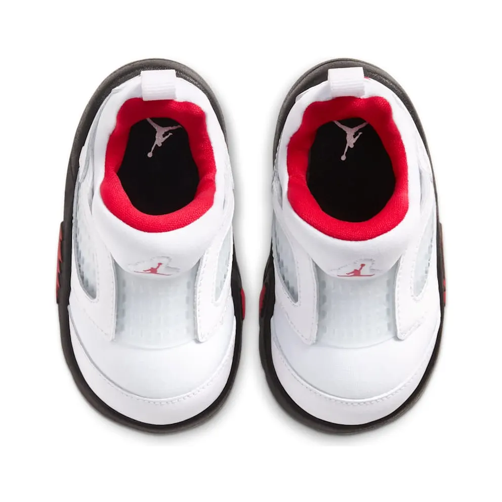Jordan 5 Retro Little Flex White Black University Red (TD) White/Black-University Red (CK1228-100)