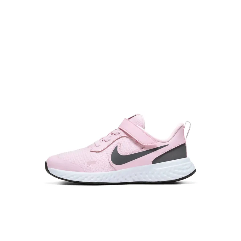 Nike Revolution 5 PS “Pink Foam / Dark Grey” (BQ5672-601)