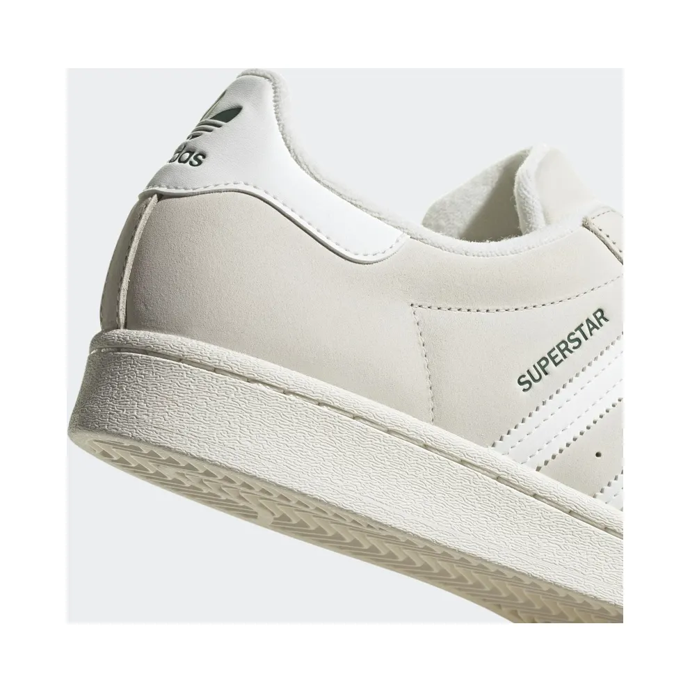 Adidas Superstar Off White / Off White / Dark Green (HQ8926)