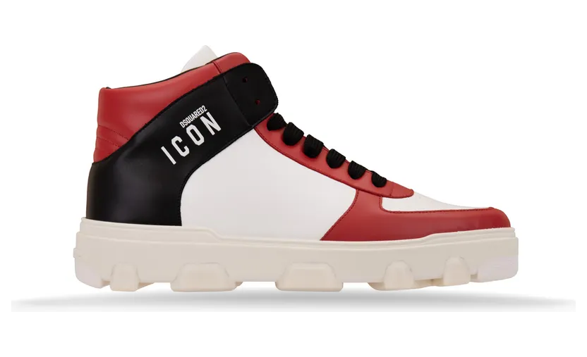 Dsquared2 Basket “White/Red/Black” (SNM0351 M1899)