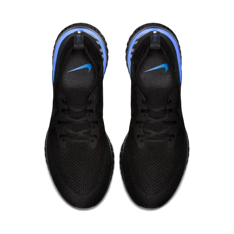 Nike Epic React Flyknit Black Racer Blue Black/Black-Racer Blue (AQ0067-004)
