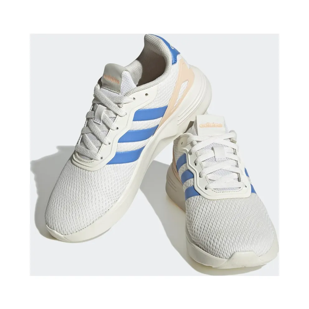 adidas Nebzed Cloudfoam Lifestyle Core White / Blue Fusion / Bliss Orange (HP7861)