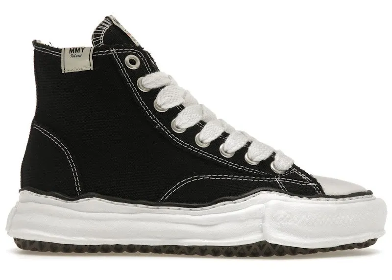 Maison Mihara Yasuhiro Peterson OG Sole Canvas High Black (A01FW701-BLK)