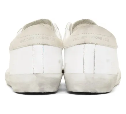 Golden Goose White Superstar Sneakers (GCOMS590.A5) (3)