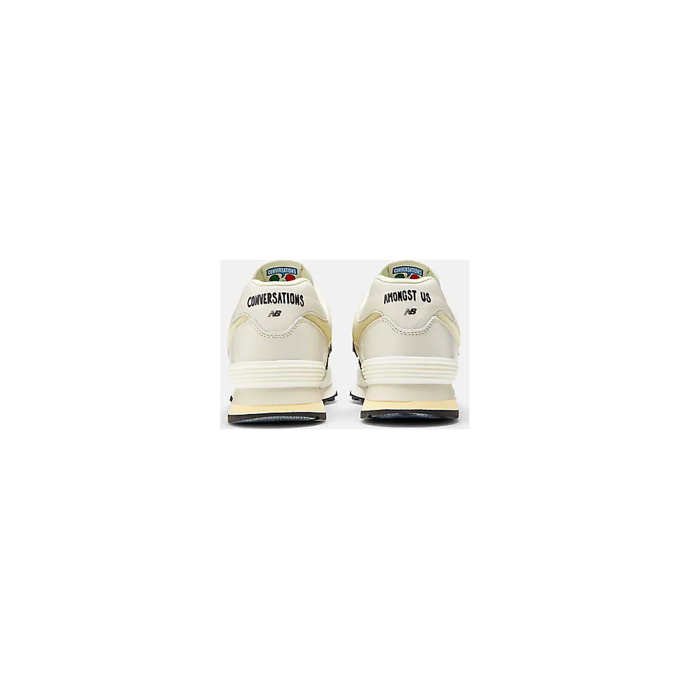 New Balance New Balance Unisex Conversations Amongst Us 574 White/Yellow (U574BH2)