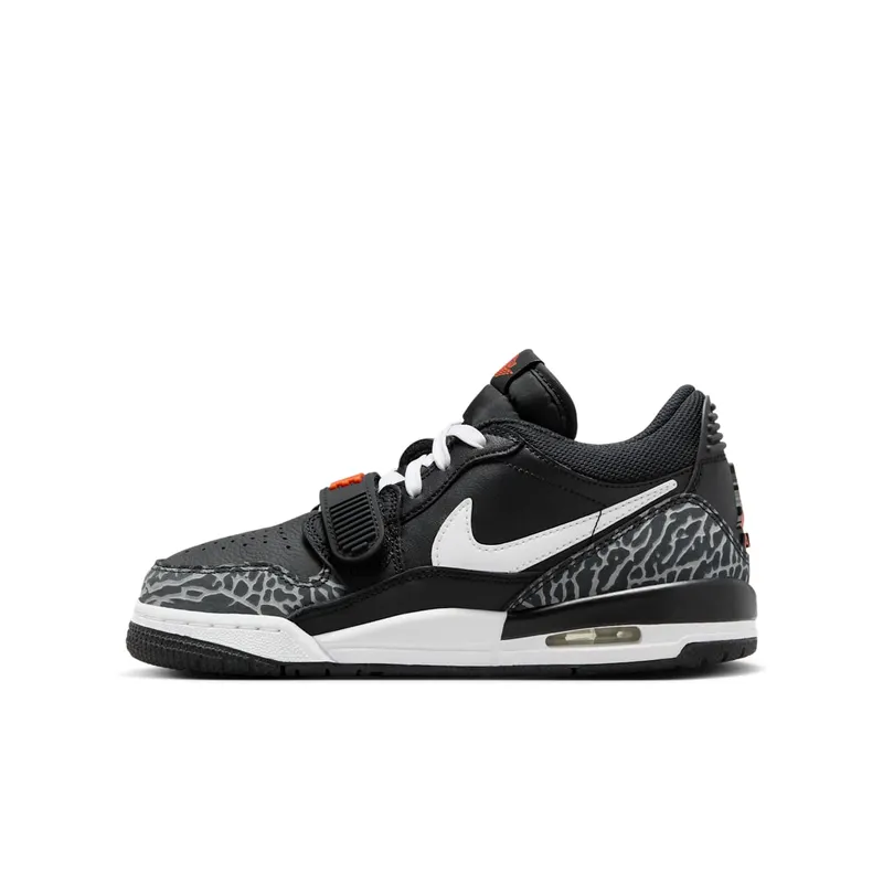 Jordan Legacy 312 Low Black White Safety Orange (CD9054-018)