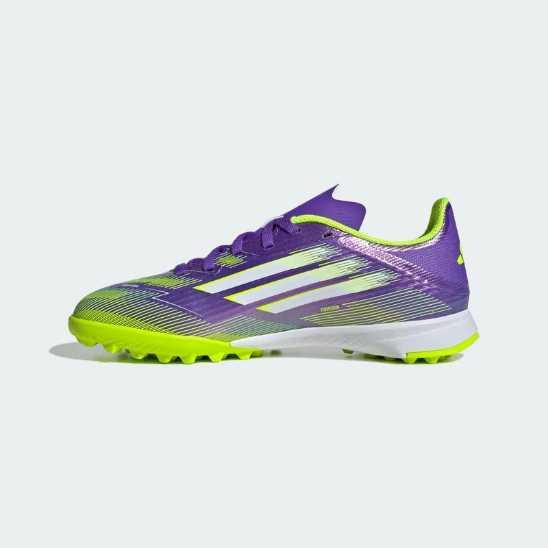 adidas F50 League TF Purple Rush Cloud White Lucid Lemon (JI0000)