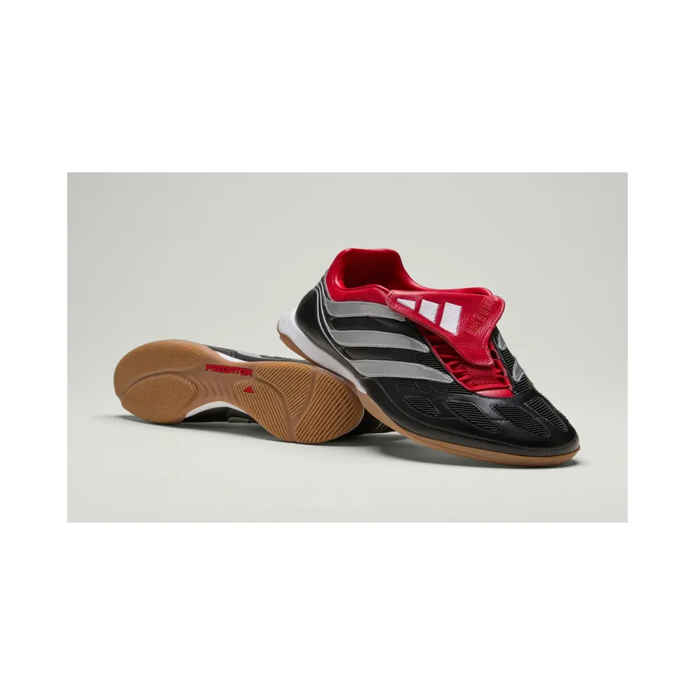 adidas Predator Precision Street Black Silver Vivid Red Made in Germany (JQ4223)