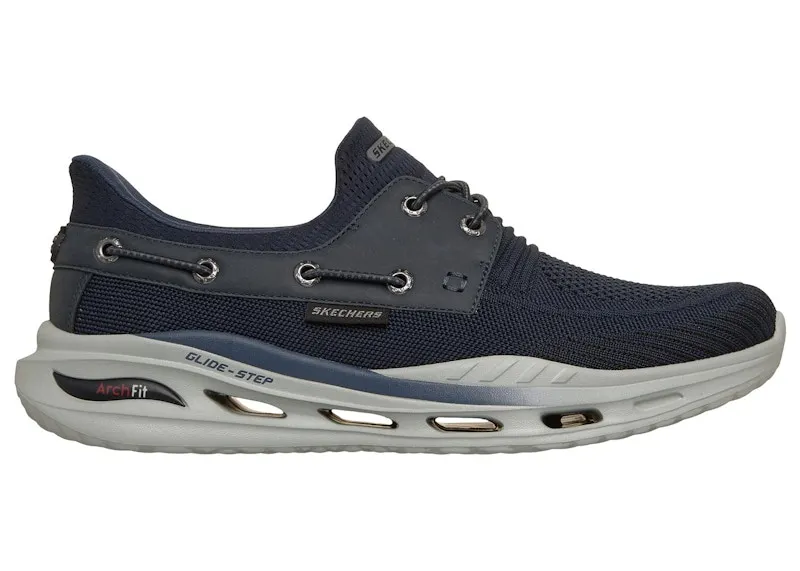 Skechers Slip-ins Relaxed Fit Arch Fit Orvan Starport Navy (211321-NVY)