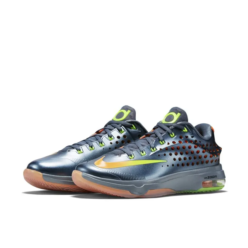 Nike KD 7 Elite Team Pack Blue Graphite/Bright Citrus-Dove Grey-Volt (724349-478)