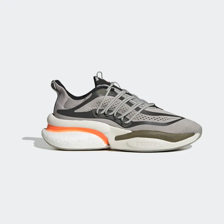 adidas Alphaboost V1 Metal Grey / Screaming Orange / Olive Strata (HP2763)