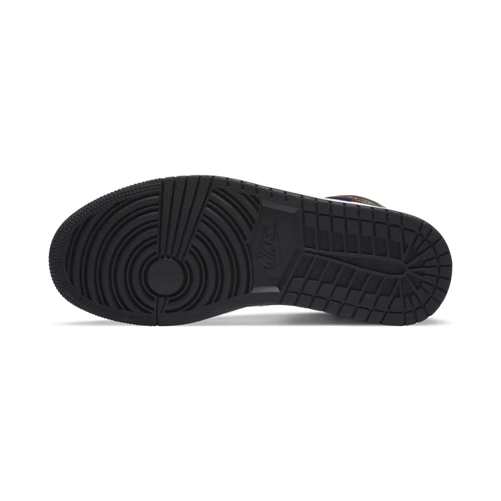 Jordan 1 Mid SE Black White Multi-Color (W) Black/White-Multi-Color (DB5454-001)