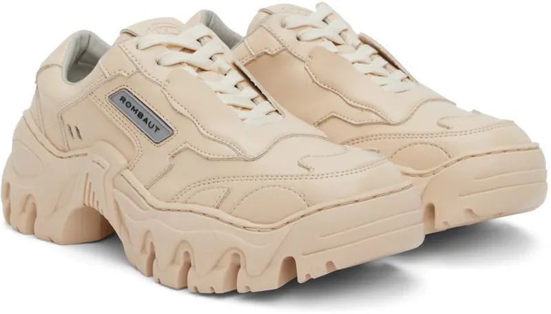 Rombaut Ssense Exclusive Beige Boccaccio II Sneakers (S22-B-072)