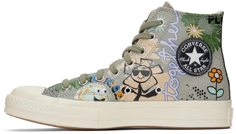 Converse Chuck 70 Floral Slate Sage/multi/egret (172935C)