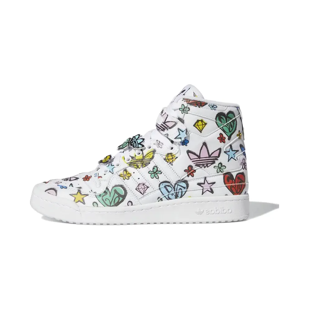 adidas x Jeremy Scott Forum 84 High Graffiti Brand New (HQ1128)