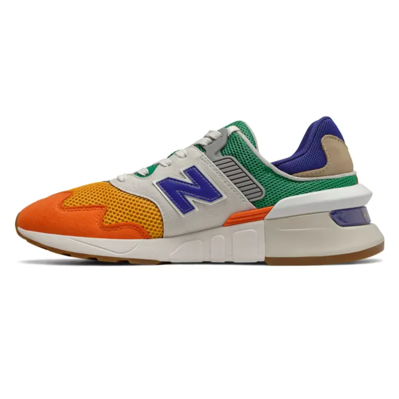 New Balance 997S Multi Orange/Mustard-Green-Blue (MS997JHX)